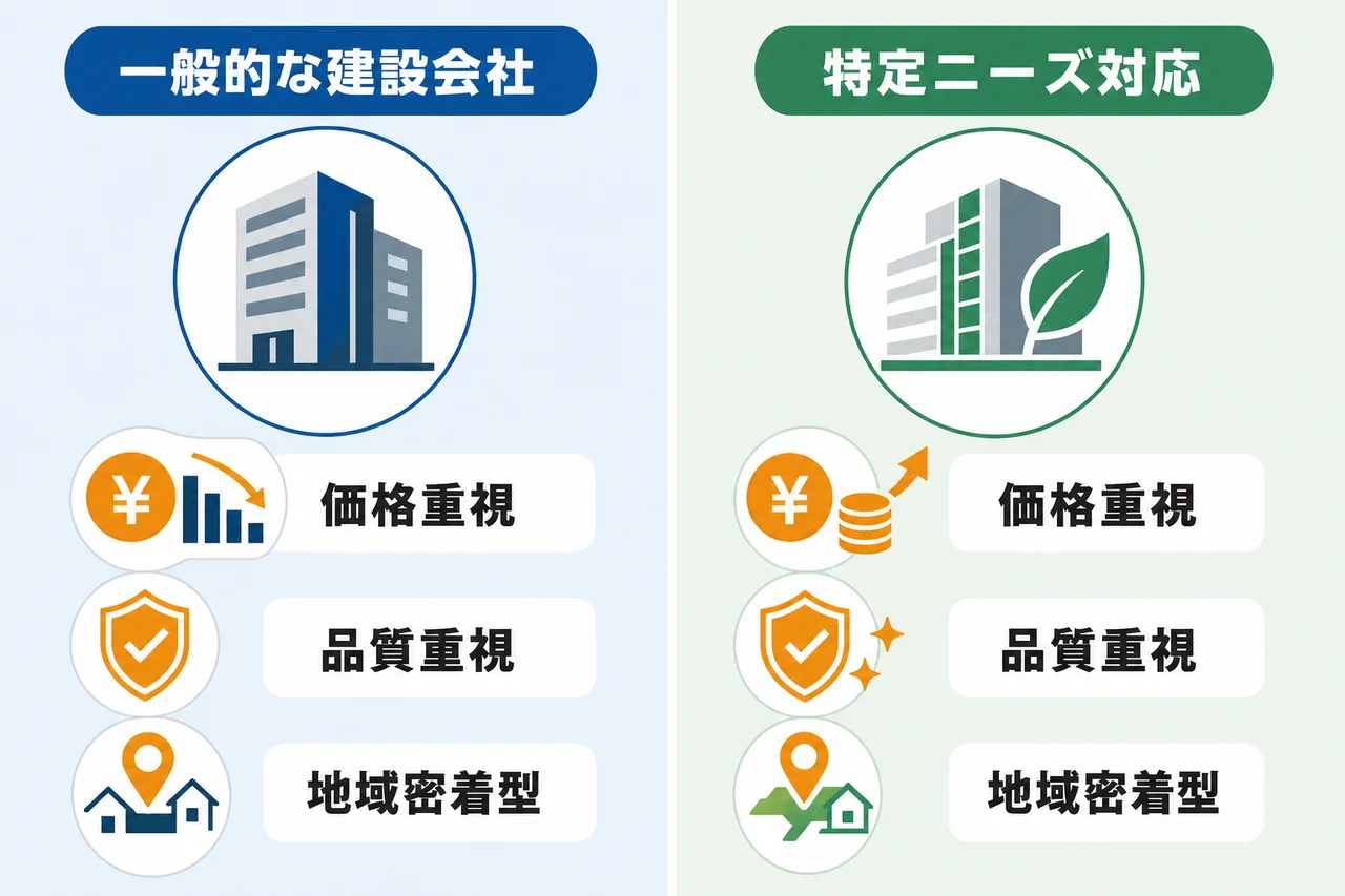 目的別に見る建設会社リストの選び方