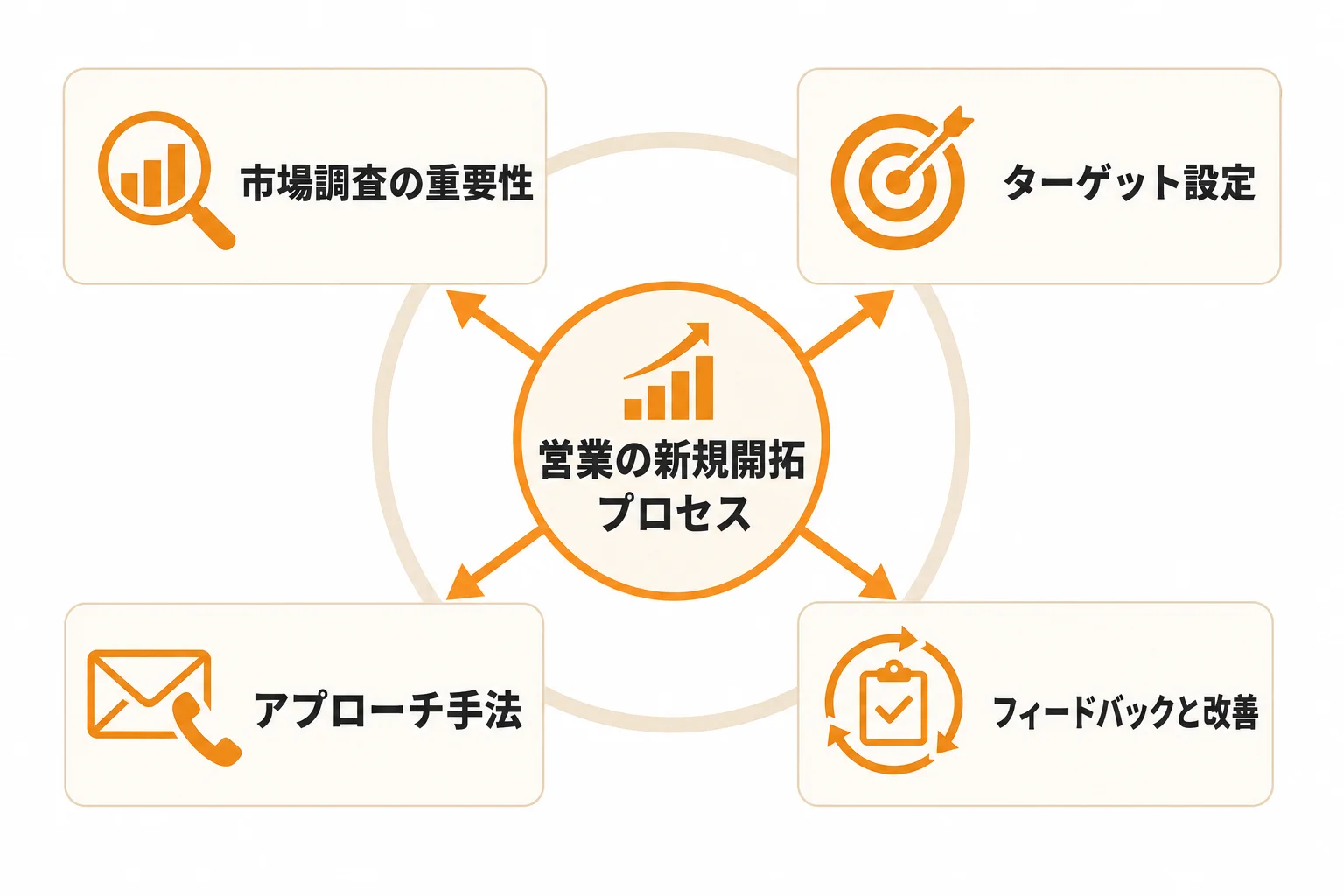 営業の新規開拓を個人で進める前に押さえたい基本と全体像