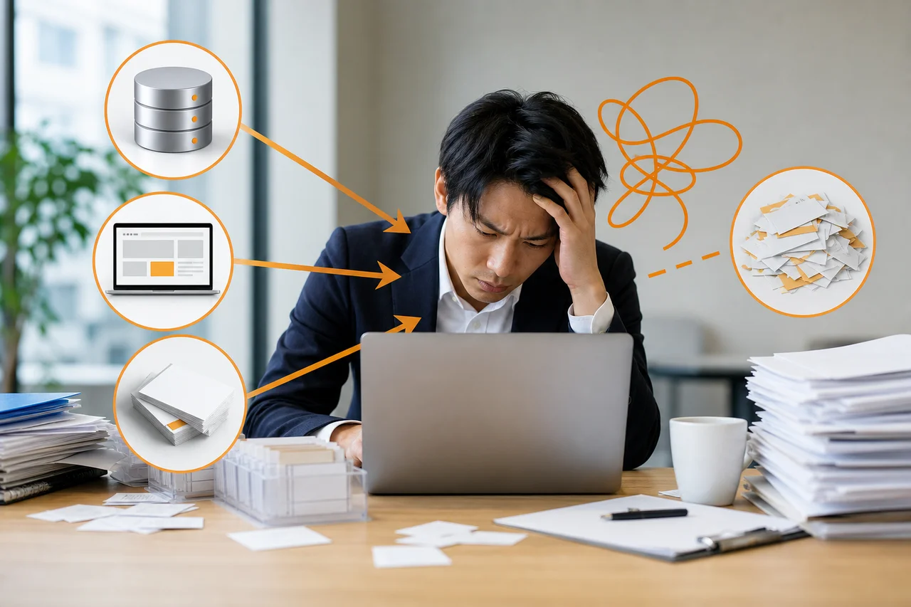 BtoB営業で営業リスト作成が非効率になる主な原因