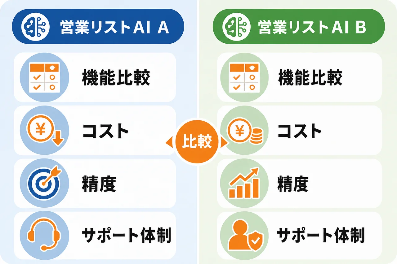 自社に合う営業リストAIの選び方