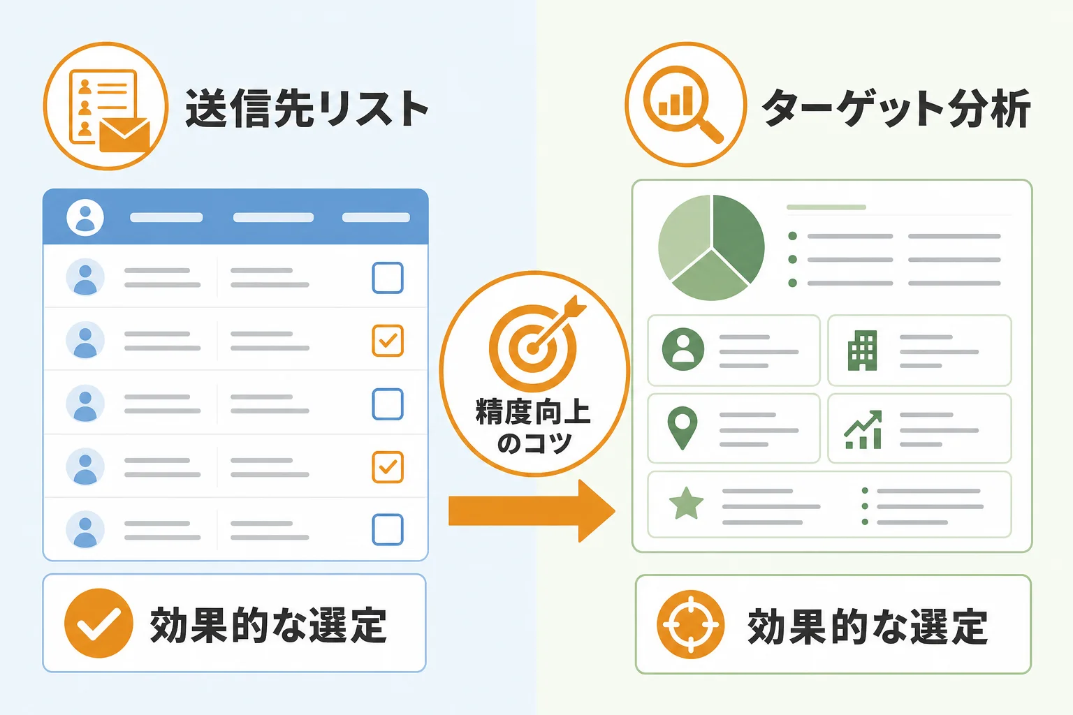 問い合わせフォーム営業のコツ1〜4:送信先選定で精度を上げる