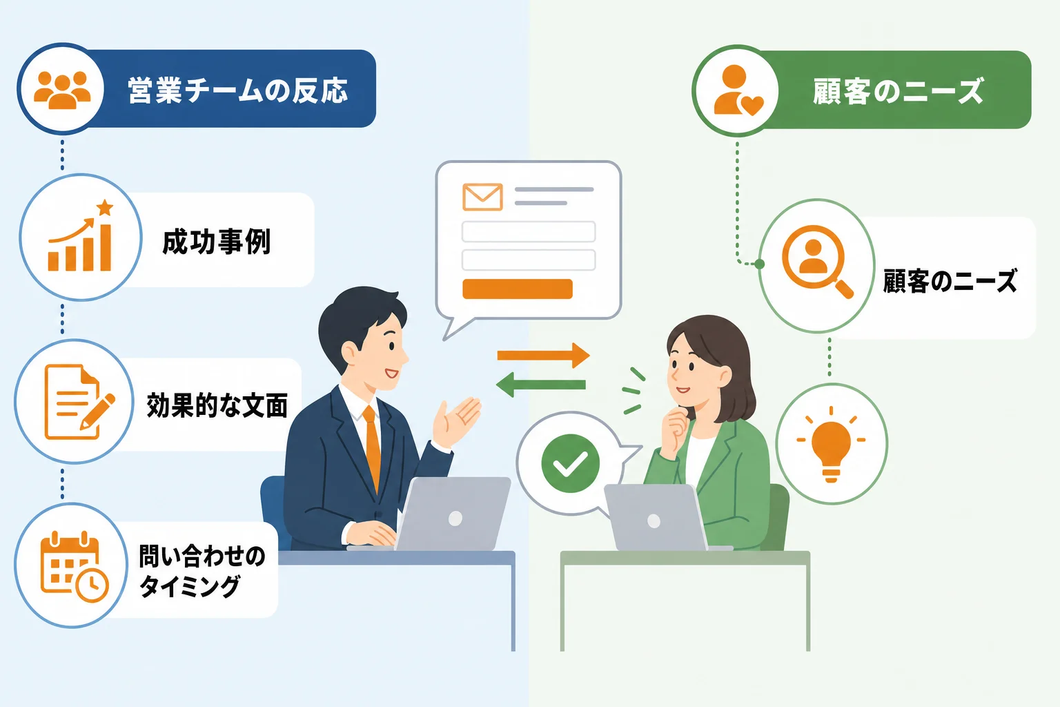 問い合わせフォーム営業が有効になりやすいケース