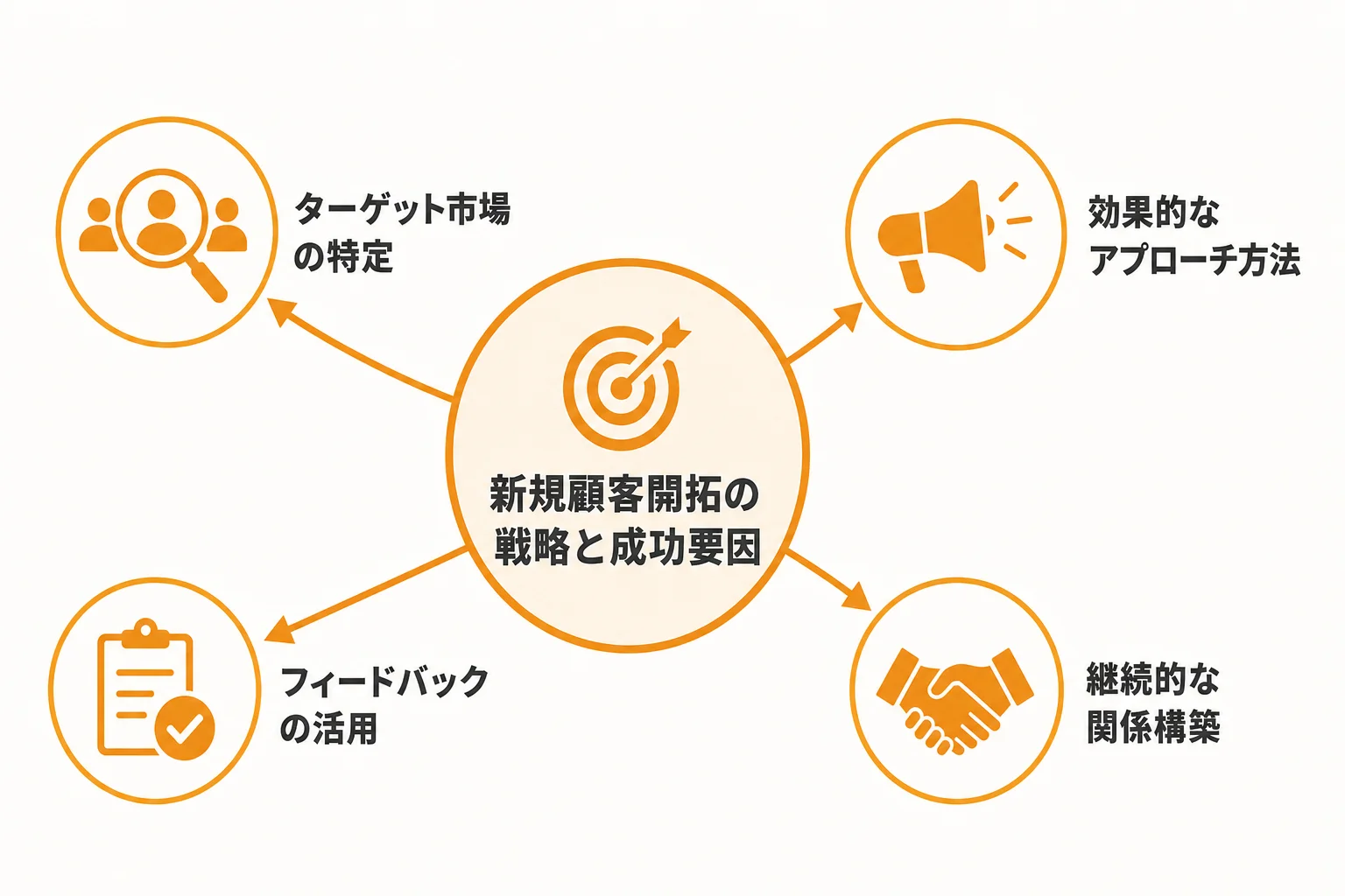 新規顧客開拓の成功事例を見る前に押さえたい前提