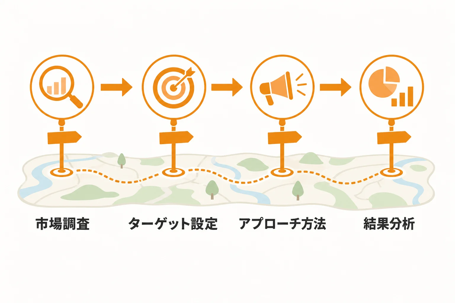新規開拓戦略を実行するときの進め方と失敗しやすいポイント