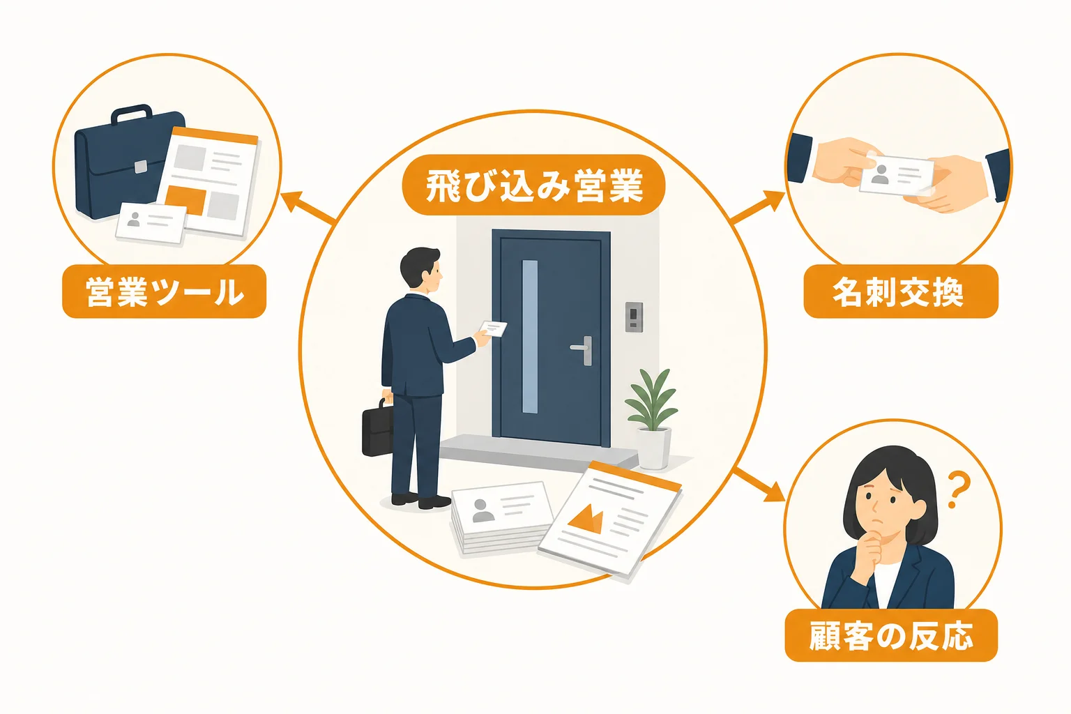 新規開拓営業における飛び込みとは何か、まず整理しておきたい前提