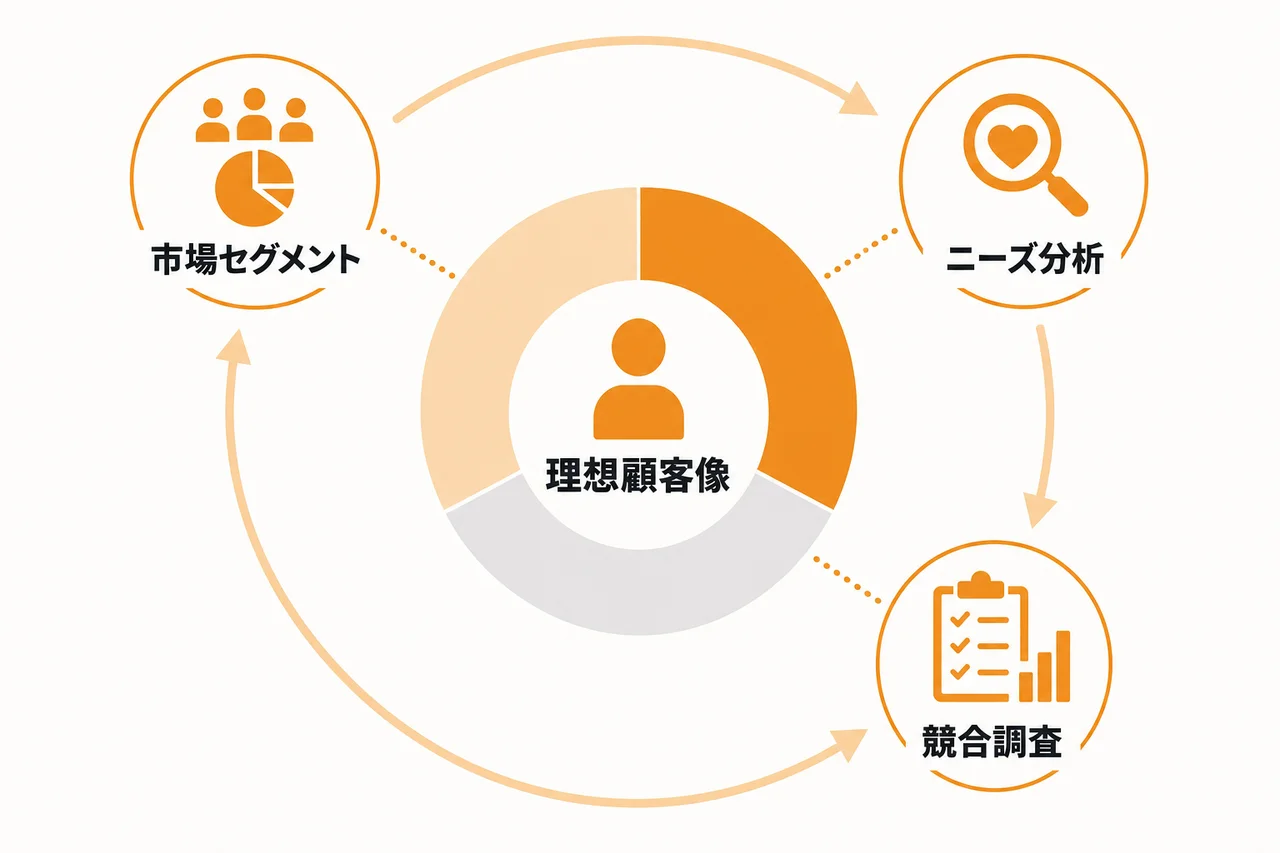 鉄則1:まずは理想顧客像と優先市場を明確にする
