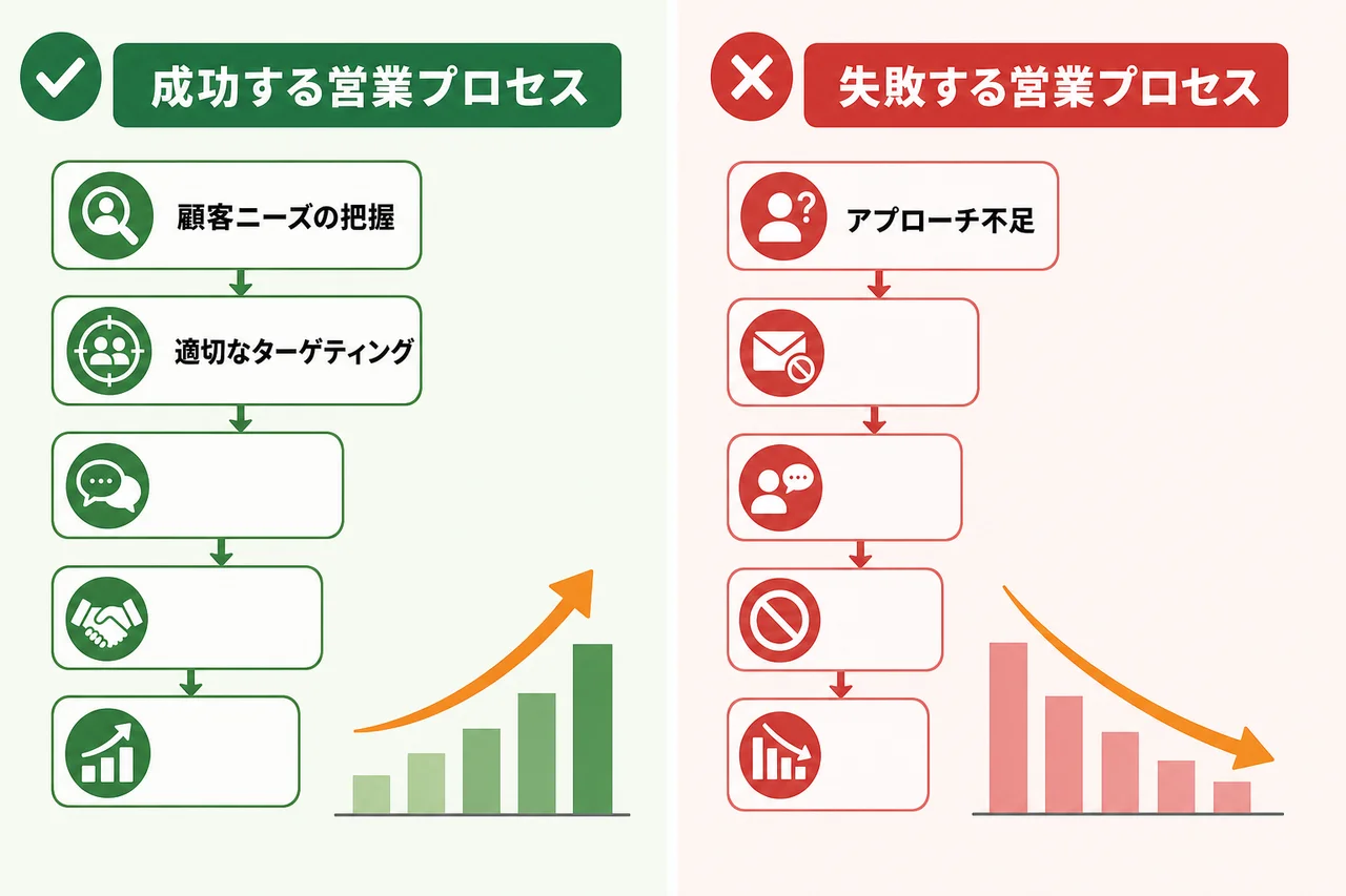 新規開拓営業がうまくいかない企業に共通する課題