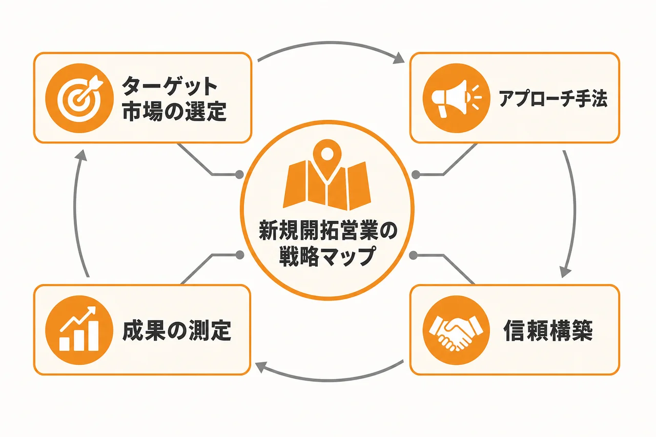 新規開拓営業の鉄則とは何か