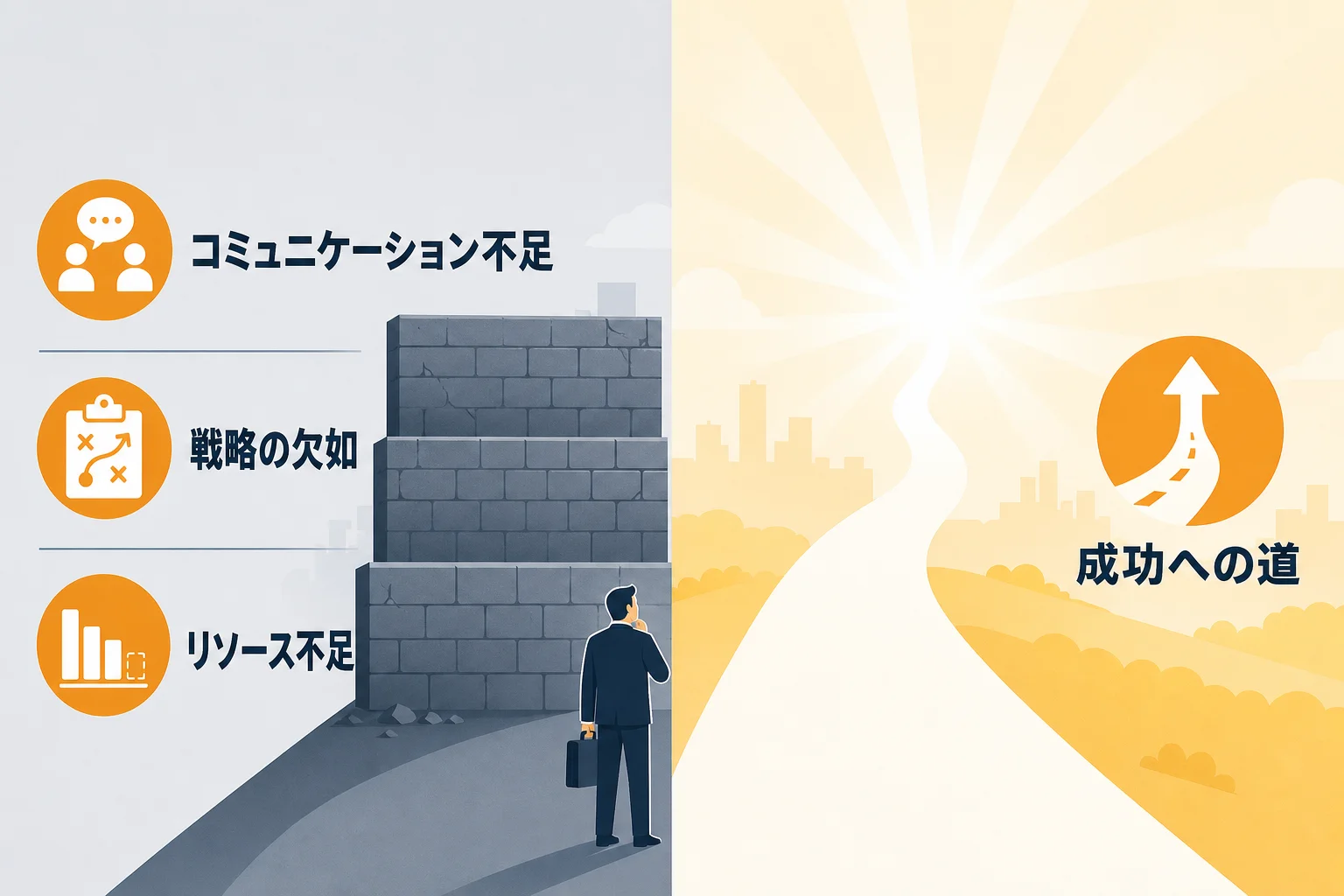 成果が出ない企業に共通する3つの原因