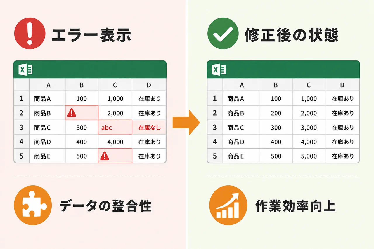 エクセル管理で起こりやすい課題と改善策