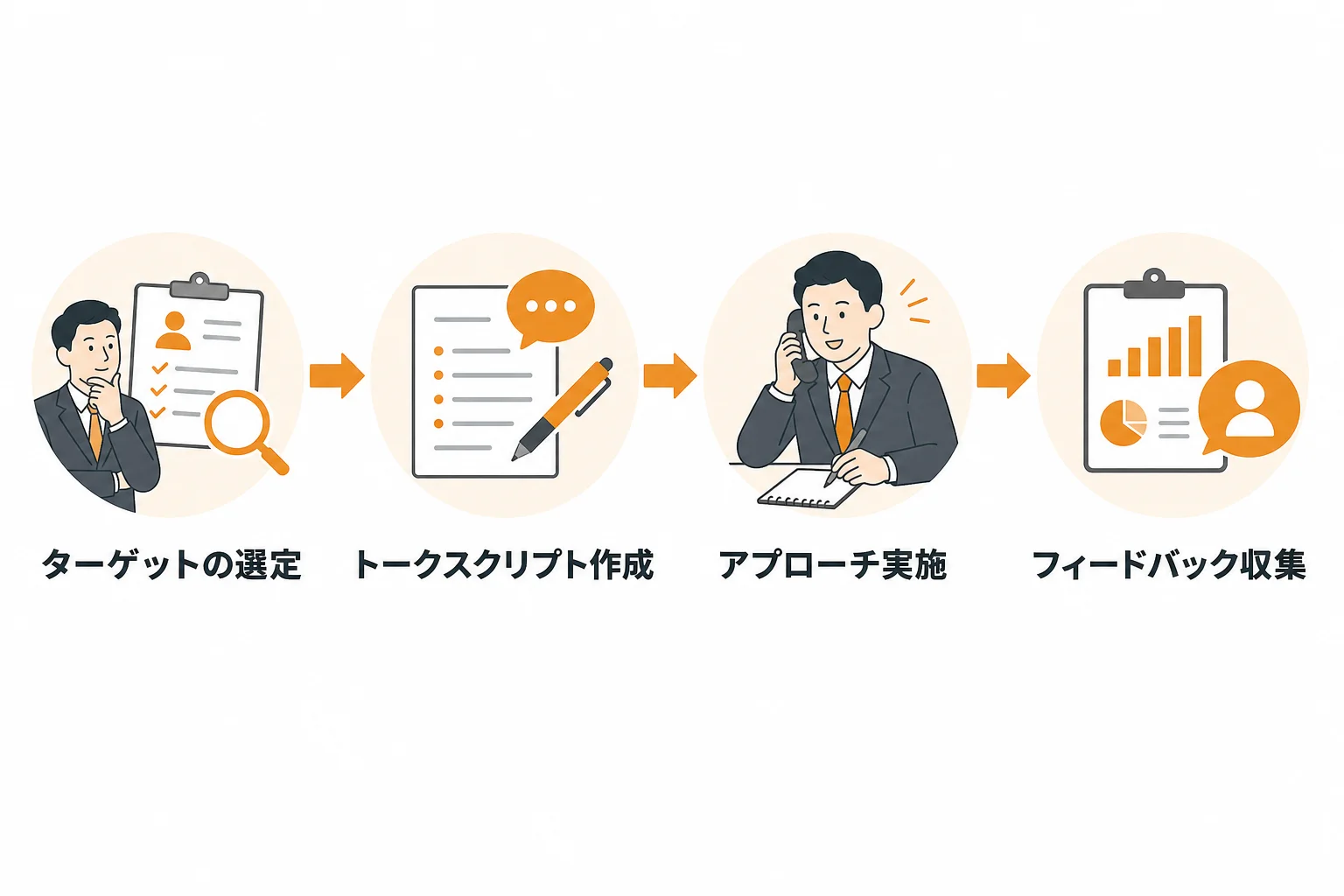 アポが取れるトーク・文面の作り方