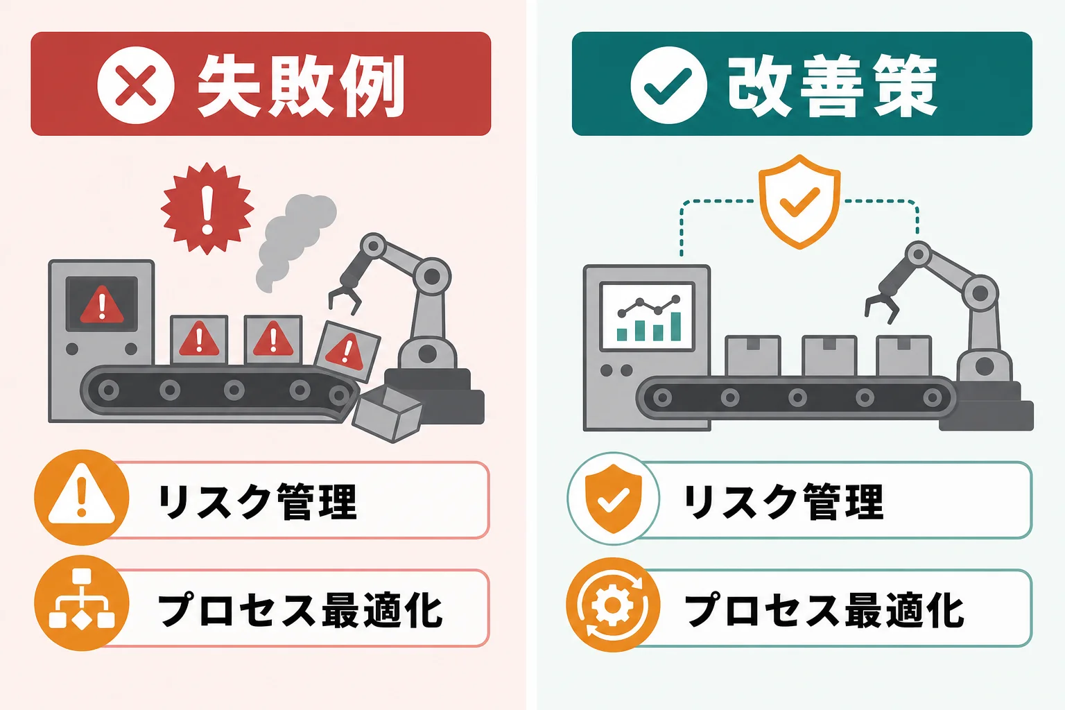 実行時によくある失敗と改善ポイント