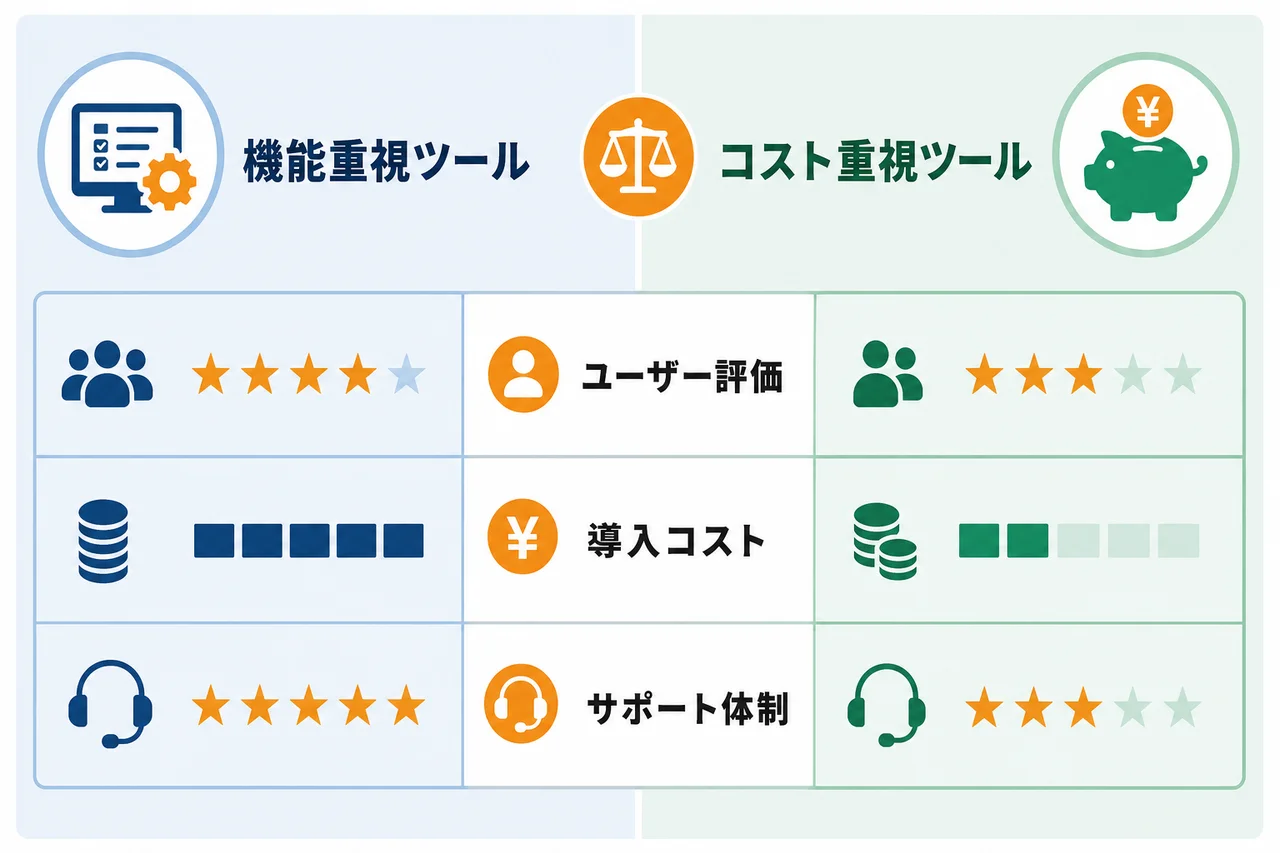 フォーム営業 ツールの比較ポイント