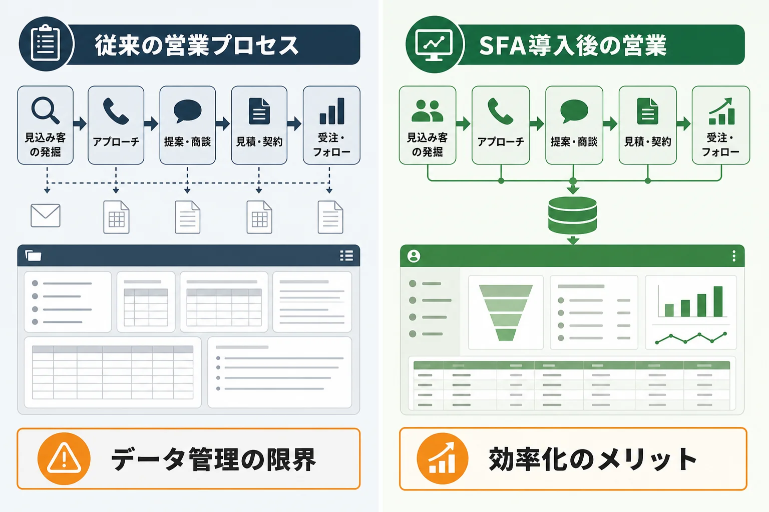 営業DXにおけるSFA導入のメリットと限界