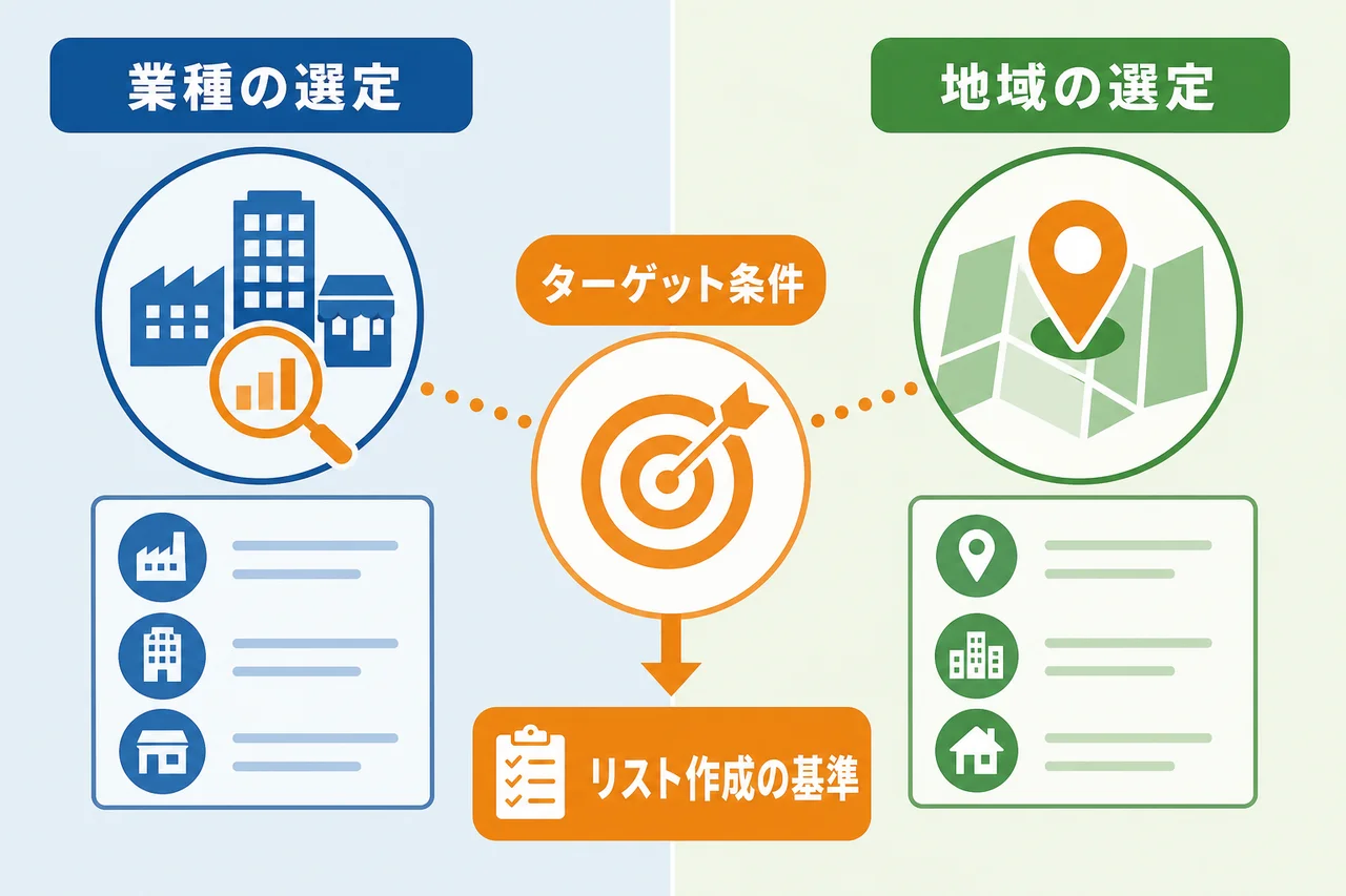 営業電話リストを作る前に決めるべきターゲット条件
