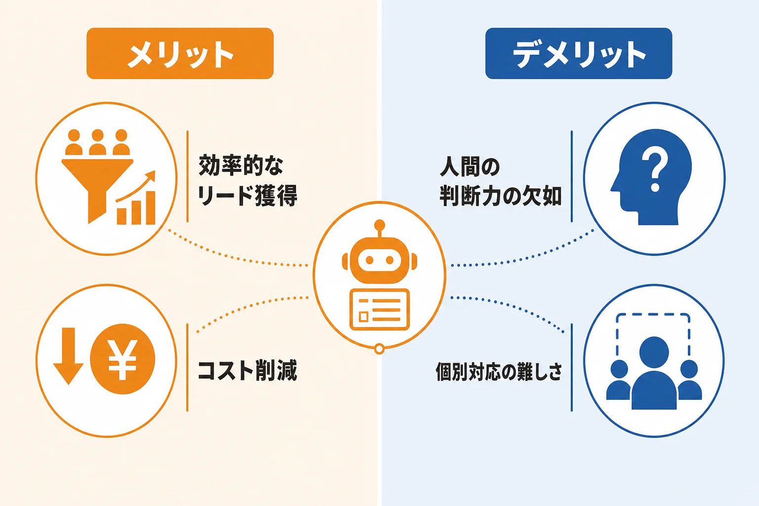フォーム営業AIのメリットとデメリットを正しく理解する