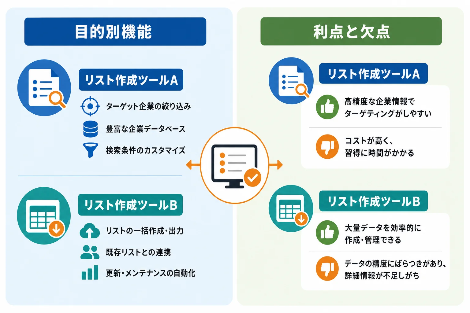 目的別に見るおすすめの選定パターン