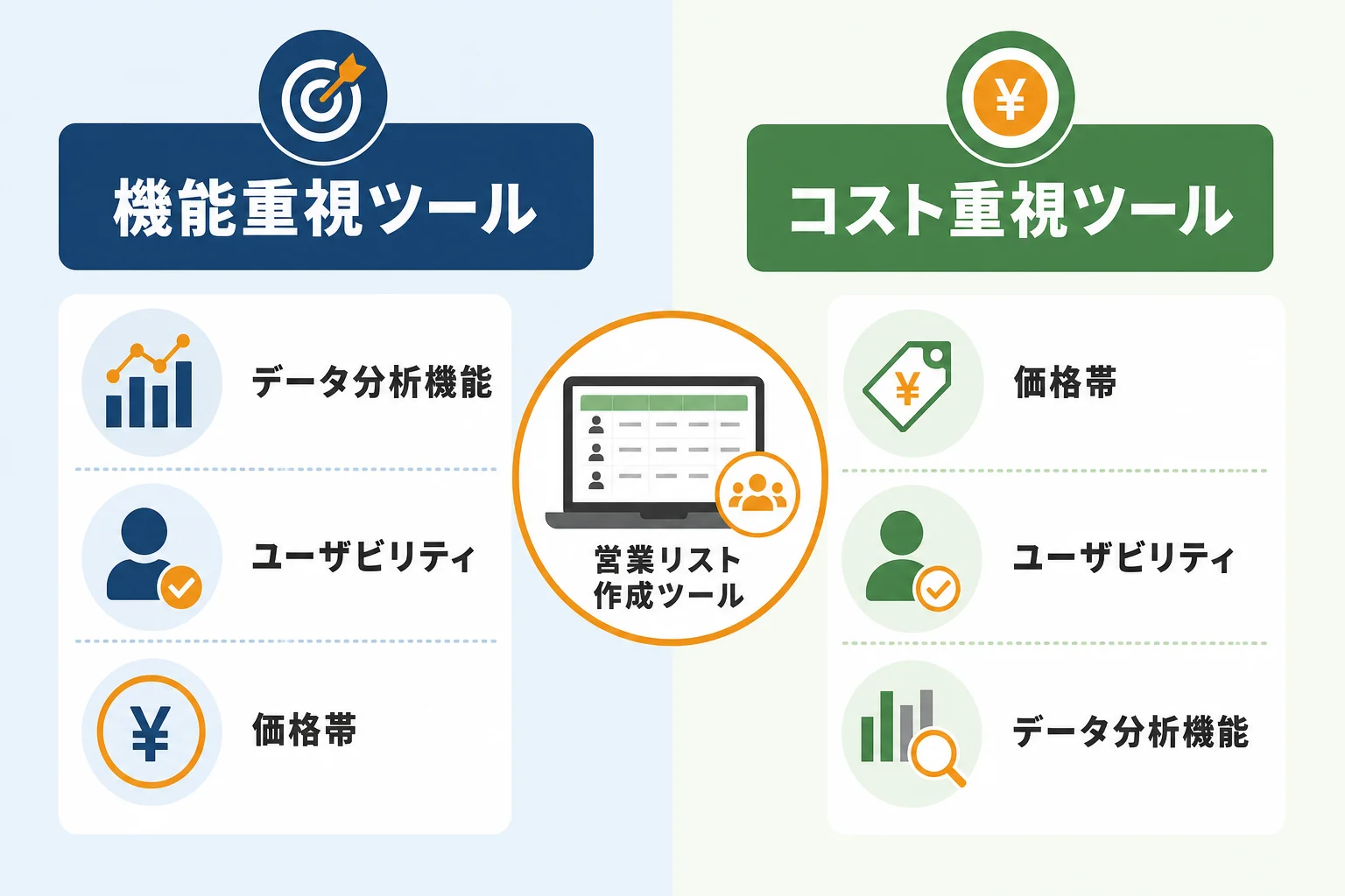失敗しない営業リスト作成ツールの選び方