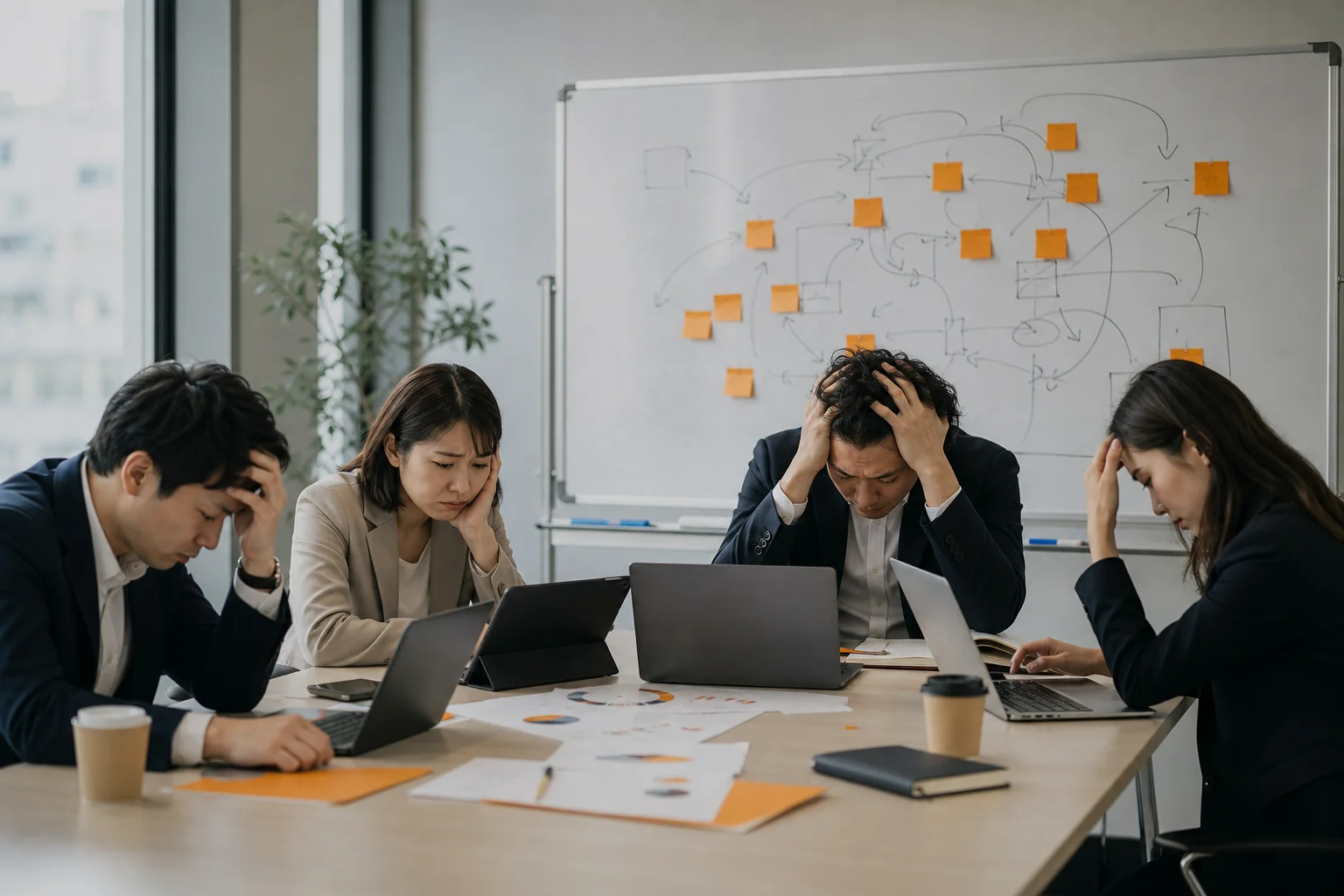 営業DXで失敗しやすい企業の共通点