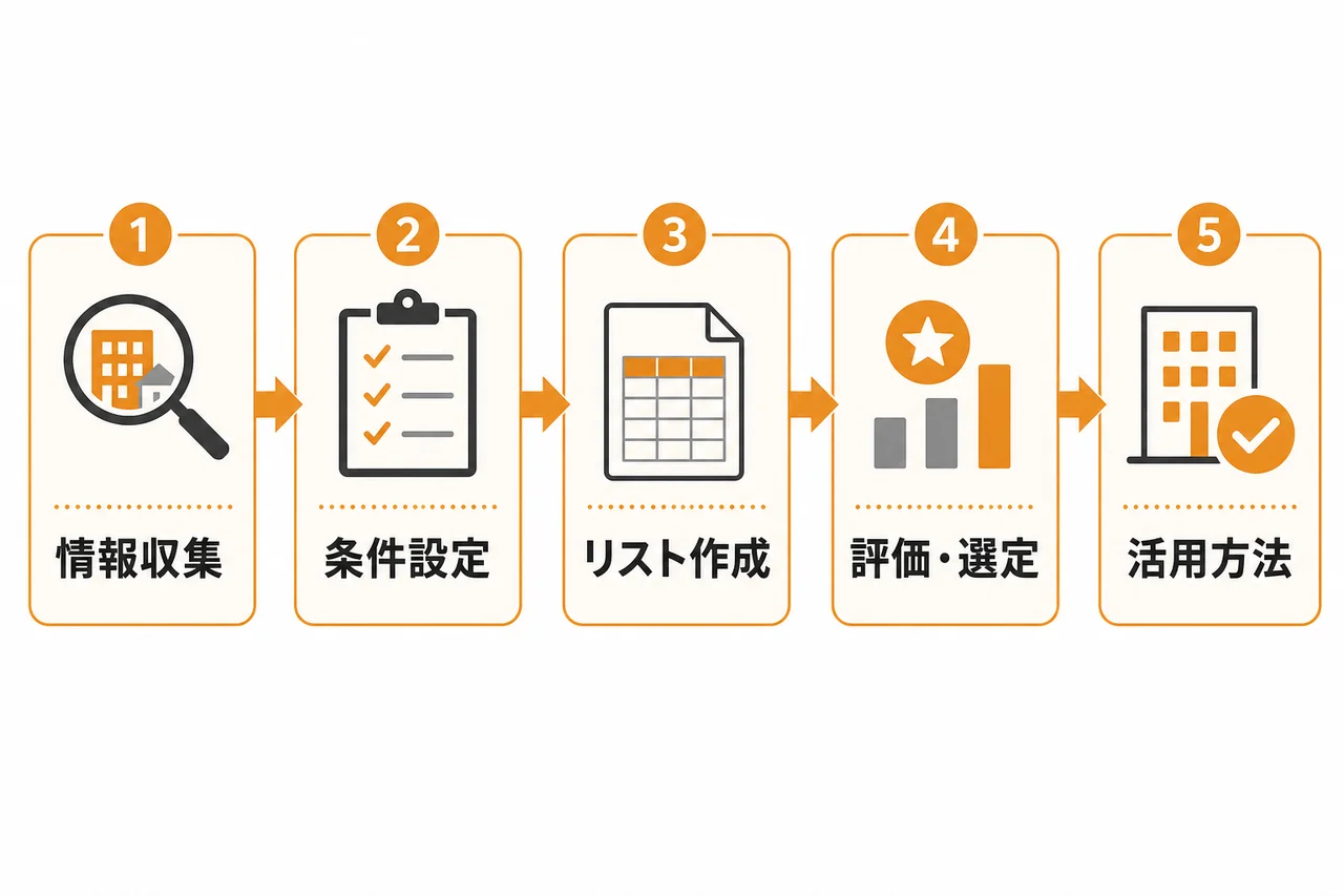 成果につながる不動産会社リストの作り方