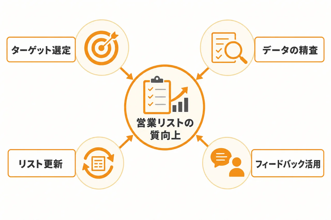 営業リストの質を高める作り方と管理方法