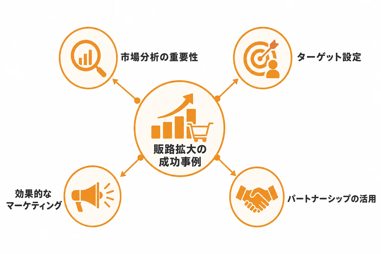 販路拡大の成功事例に共通する3つのポイント