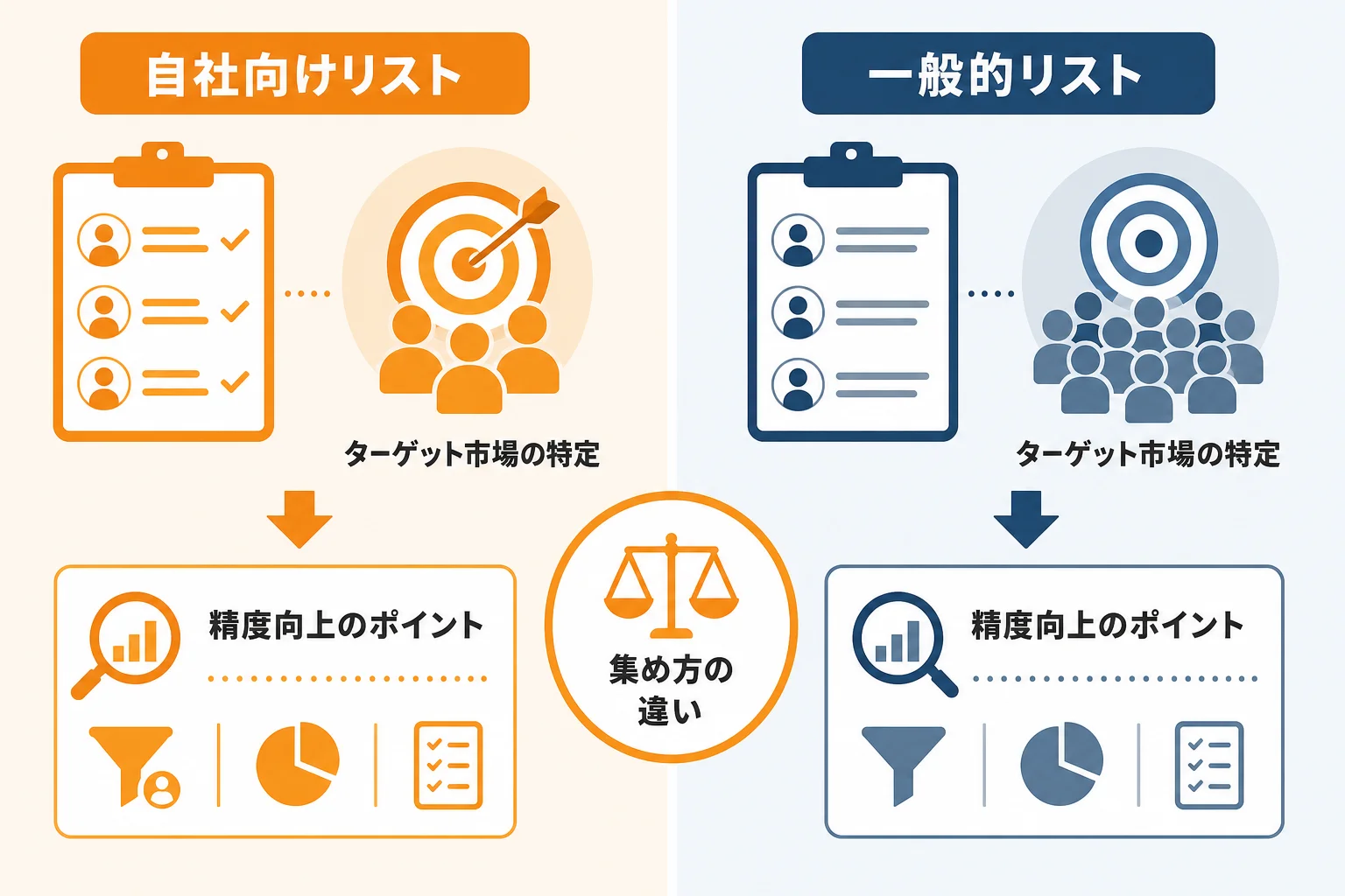 自社に合う見込み客リストの作り方を選ぶポイント