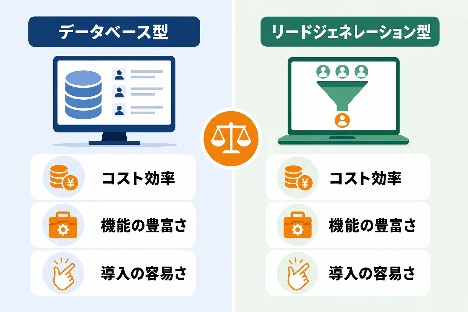 新規開拓ツールを比較するときの選定基準
