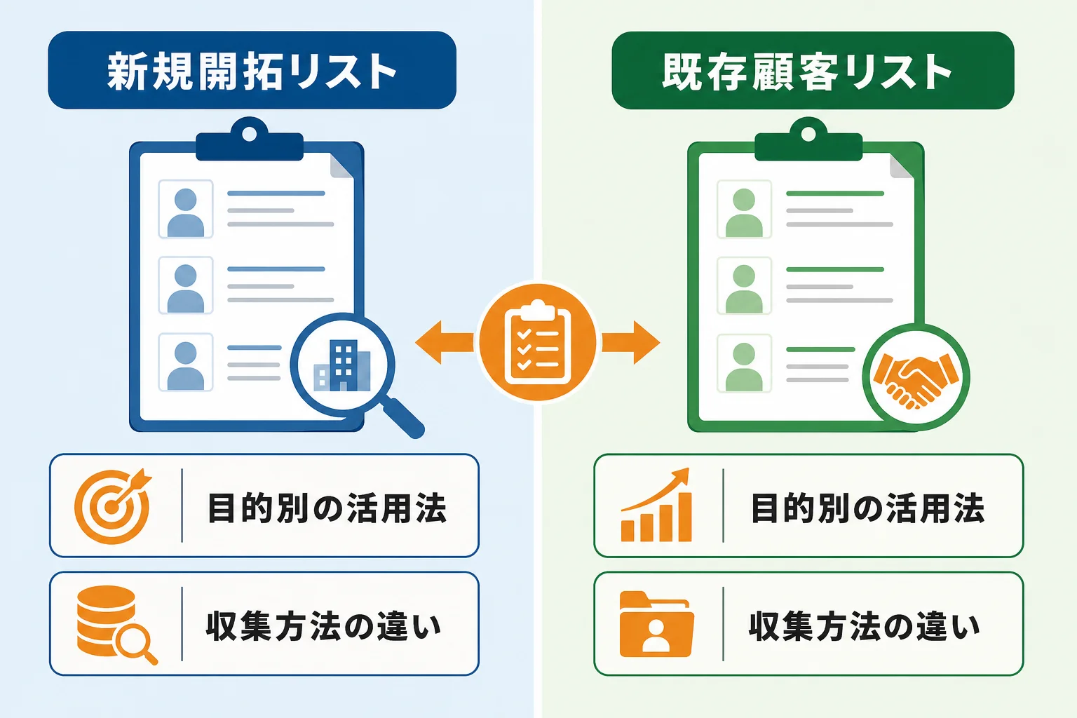 目的別に見る営業 用 リストの選び方