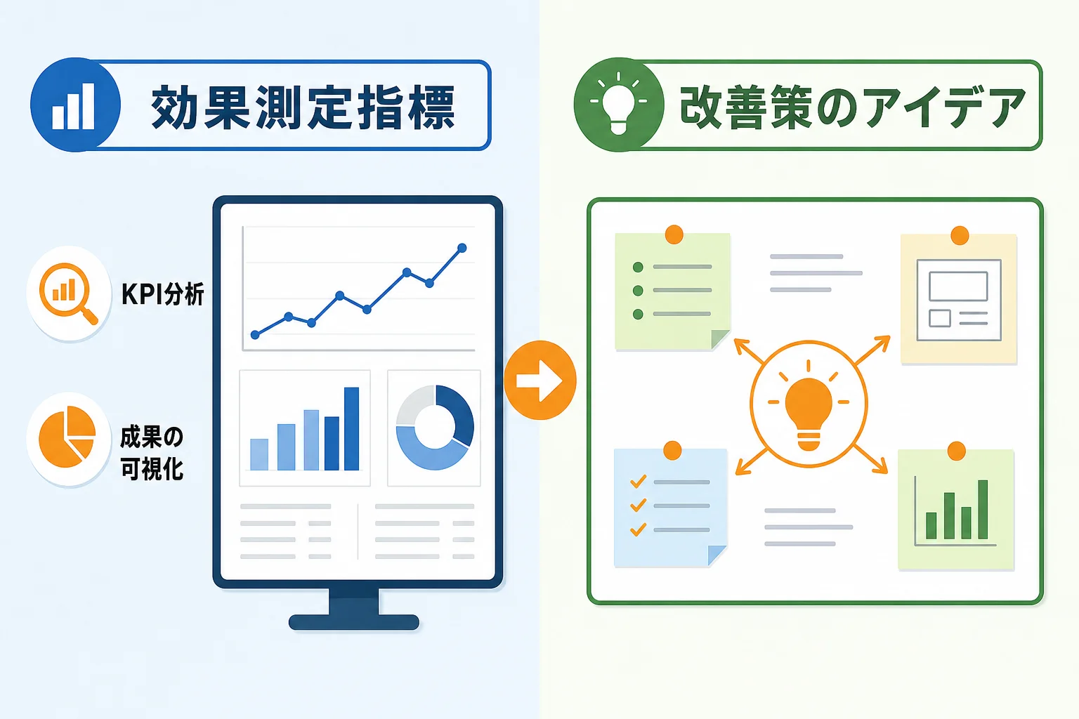 効果測定と改善で見るべき指標